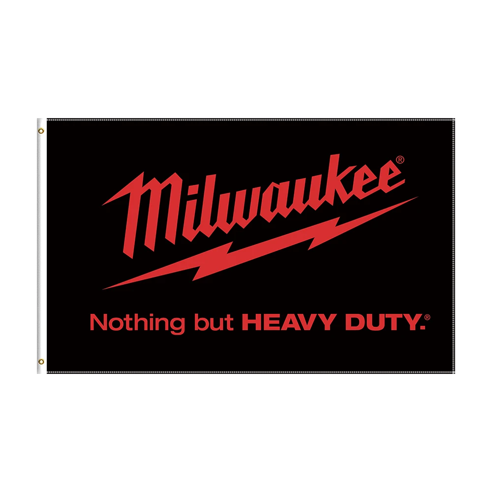 

3x5Ft Milwaukees Flag Tools Printed Banner For Decor