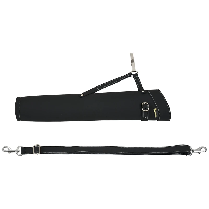 

Shoulder-Back Design Leather Quiver Can Hold 30 Pcs Arrows