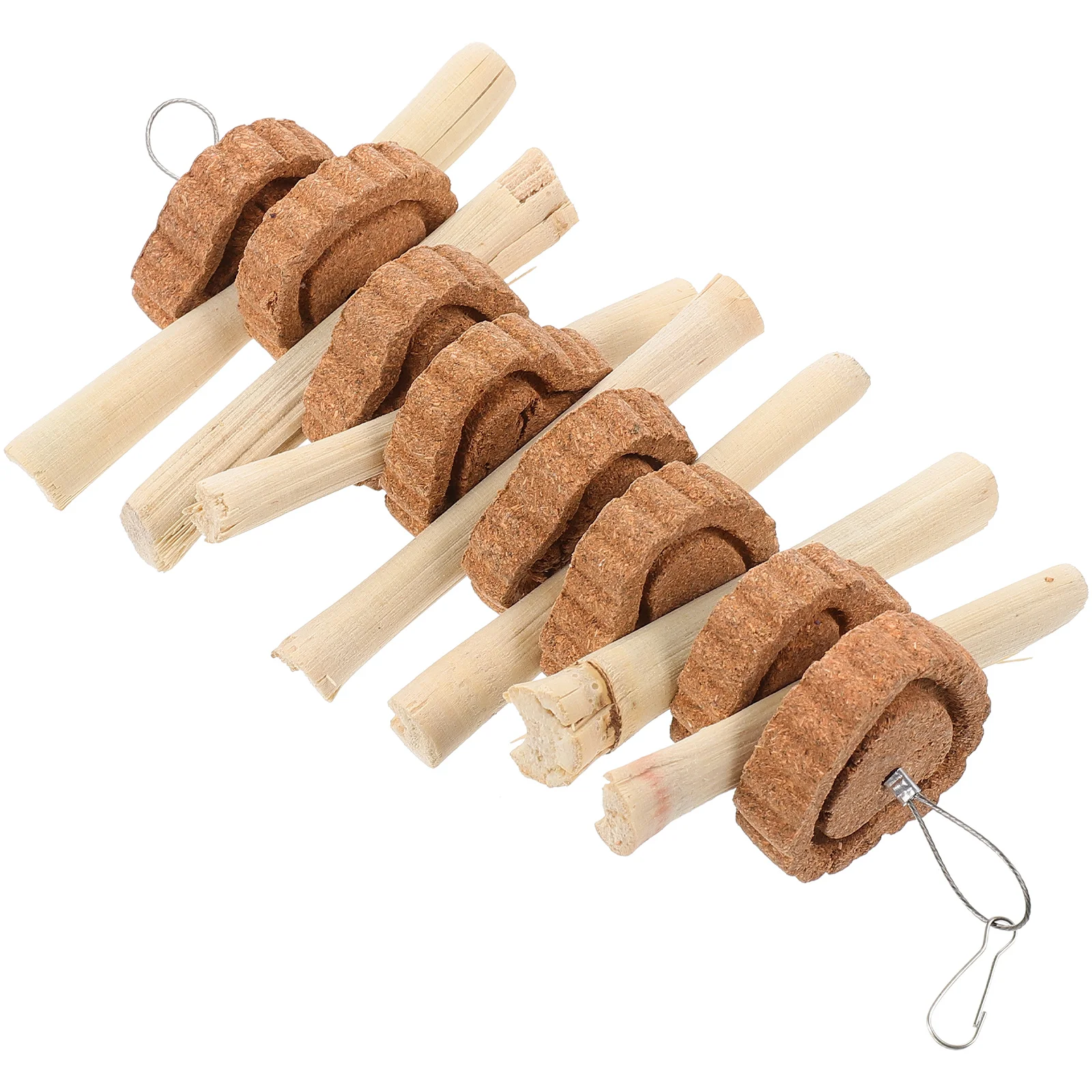 

Chewrabbit Molar Bunny Pet Chewing Hanging Hamster Teeth Set Small Teething Wood Cage Grass Pets Treats Entertainmentrabbits