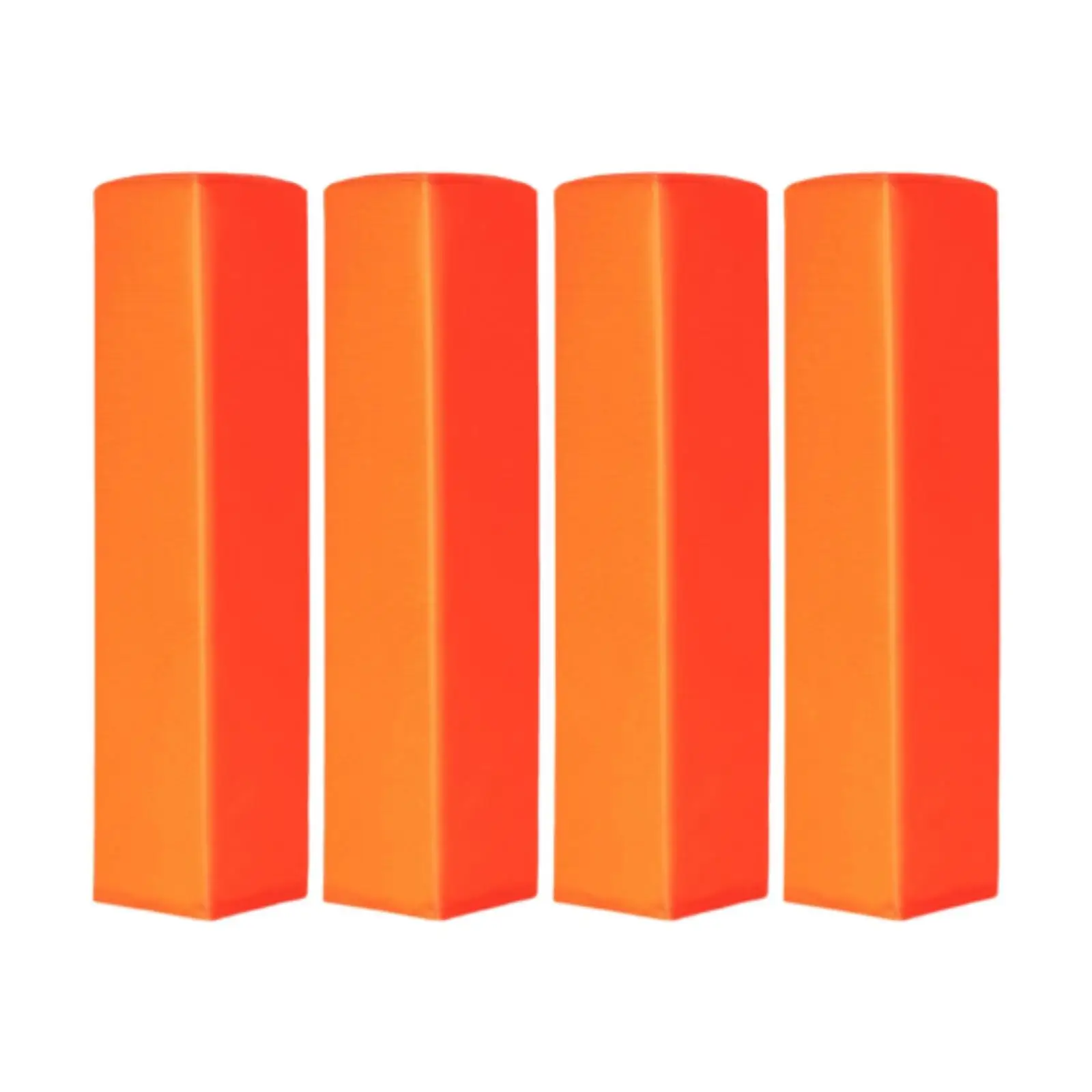 4x пилоны для футбольной зоны помощь тренировки игры на поле утяжеленная база