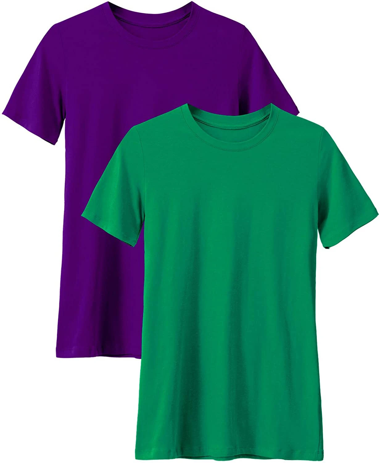 

Loose 2 Piece Crew Neck T-Shirt Short Sleeve