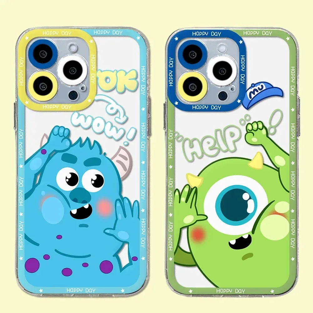 Чехол Monsters University Disney для Xiaomi 13T 14T 12T 11T 10T 14 13 12 11 Lite 5G NE POCO F6 X6 Pro X3 NFC X5 X4 GT F3 F4 F5 M6