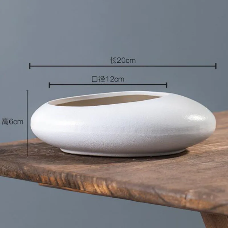 

HEYYES Зеленый керамический горшок для бонсай