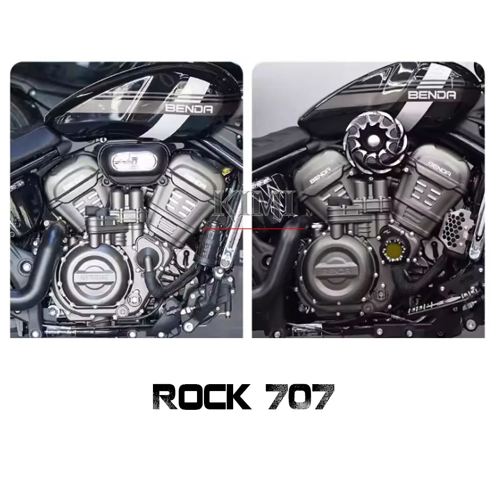 Фото Для мотоциклов BENDA Napoleonbob 500, Chinchilla 250, 300, 450, 500, Rock 250, 300, 707: Прозрачная декоративная крышка водяной помпы №2