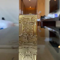 new memorial metal drawing vertical stripes luxury tobacco lighters ping sound natural lacquer cigarette smoking butane lighters