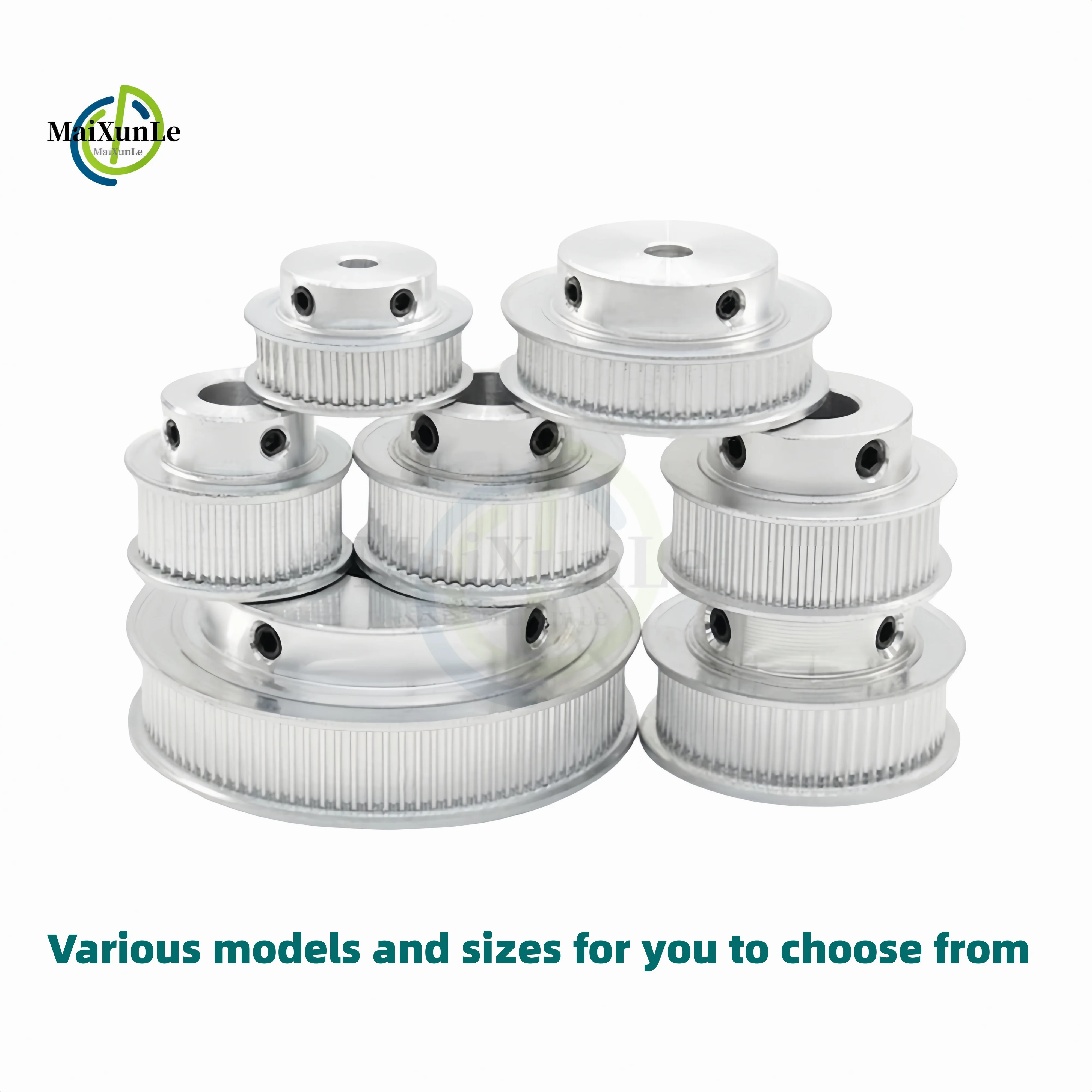 Шкив ГРМ GT2 2GT 42/45/48 Диаметр зуба 5 ~ 15 мм Синхронное колесо подходит для ширины