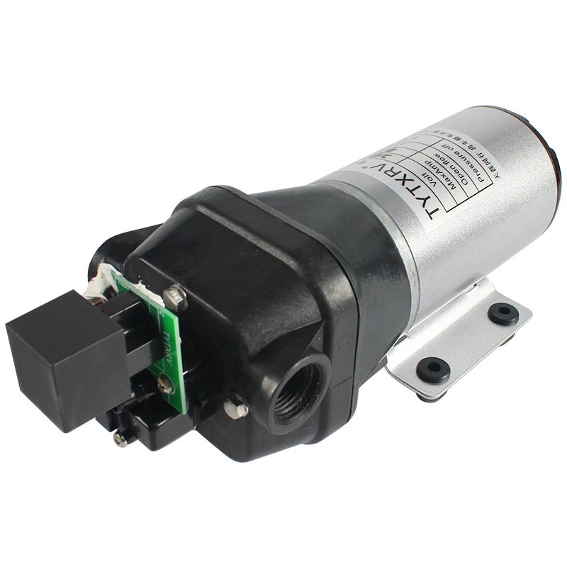 

24V Water Pressure Diaphragm Pump w/Variable Flow For Reduced Cycling-2.6 Gallons Per Minute 35 Psi