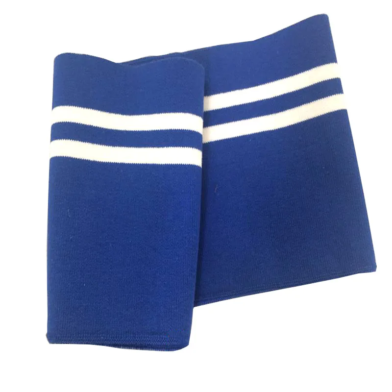 

95*14CM Elastic Knitted Rib Anti-pilling Polyester Yarn-dyed Knitted Threaded Hem for Cuffs Neckline Clothes DIY FIx
