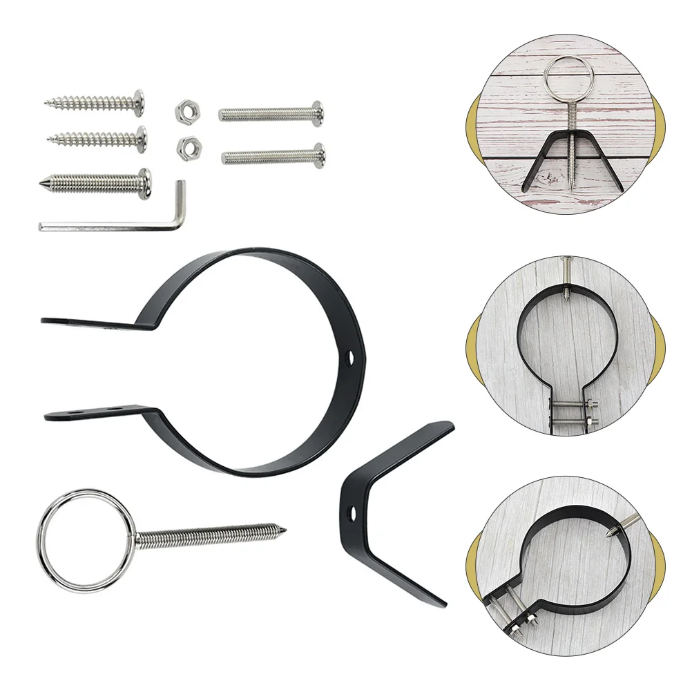 Set Household Ham Stand Too Prosciutto Carving Iron Fixing Rack for Home Storage