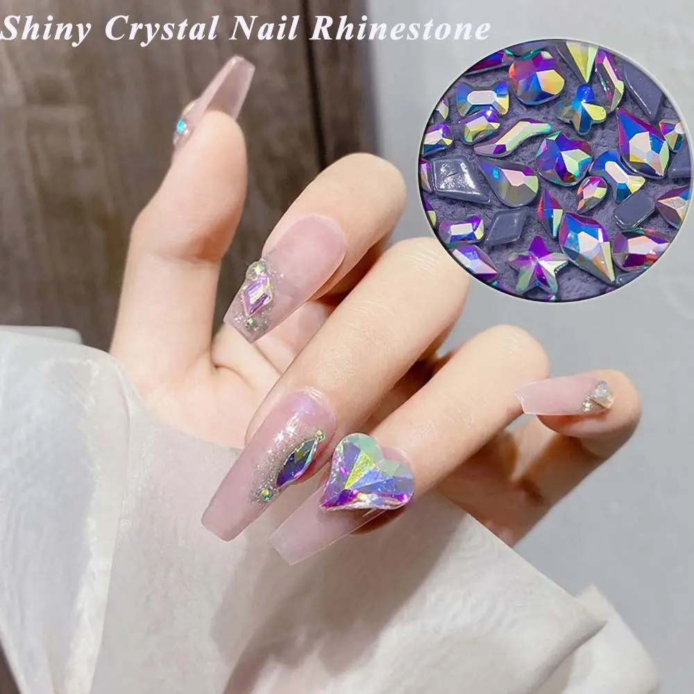 

50 шт., Необычные драгоценные камни для ногтей