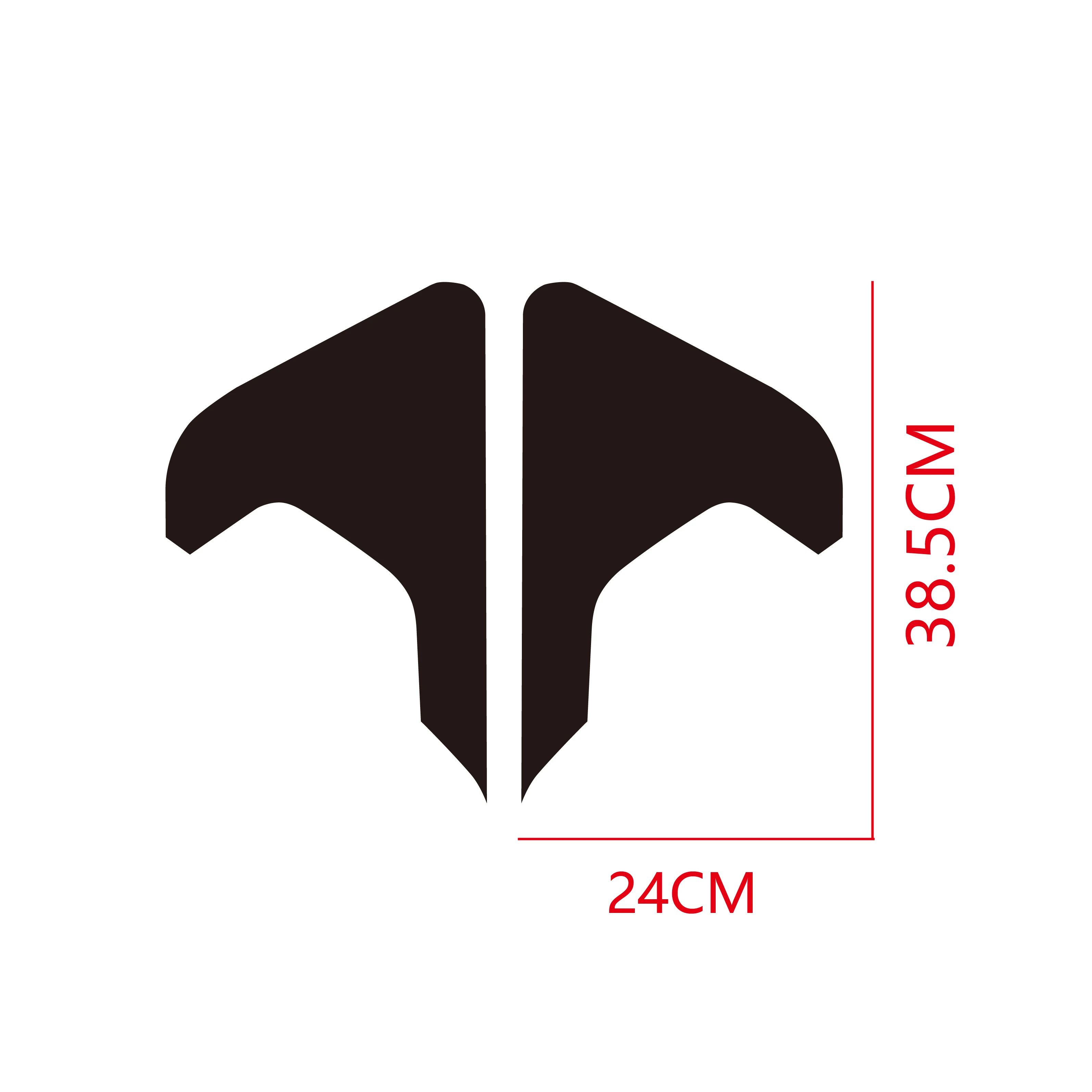 2 шт. автомобильные наклейки на вентиляционные отверстия