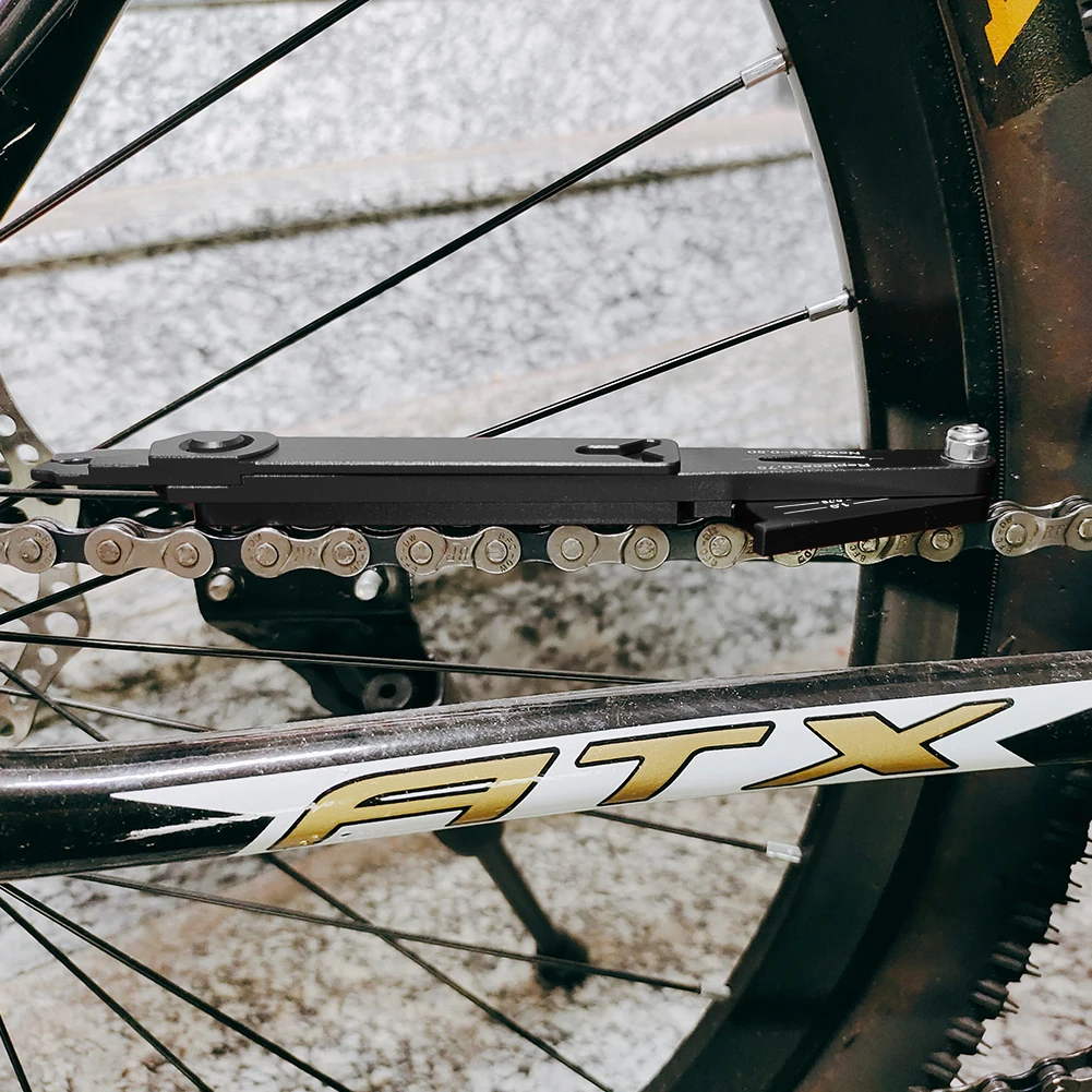 

Инструмент для обнаружения износа велосипедной цепи, многофункциональный инструмент для обнаружения растягивающейся цепи из алюминиевог...