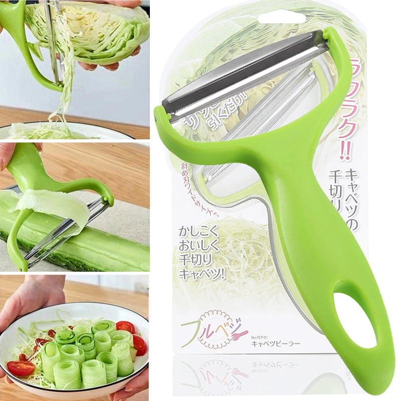 

Fruit Vegetable Peeler Stainless Steel Apple Peelers Manual Potato Cabbage Cutter Portable Knife Peeling Tool Kitchen Gadgets