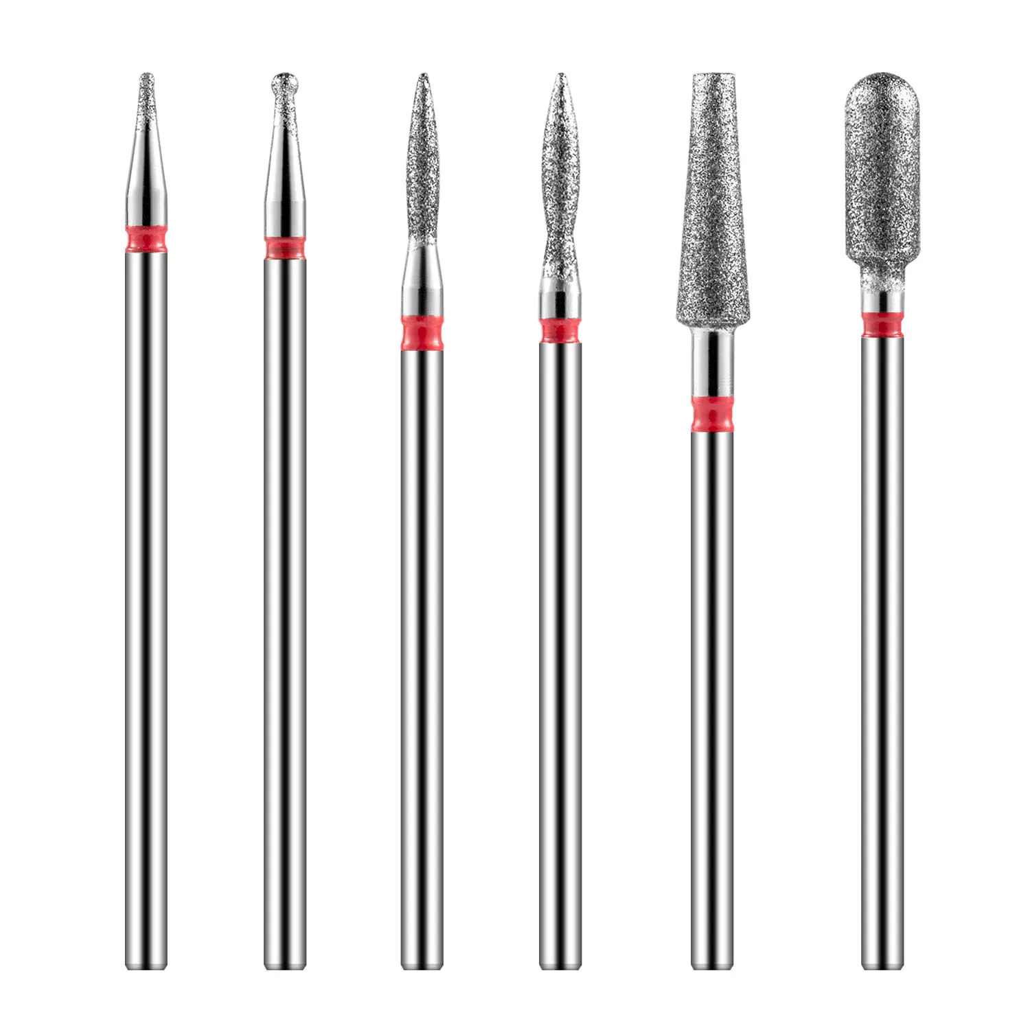 Набор Алмазных фрез для маникюра и кутикулы 8 шт.