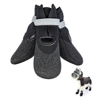 dog waterproof shoes pet reflective winter anti slip breathable boots for small large dogs puppy booties outdoor protector socks