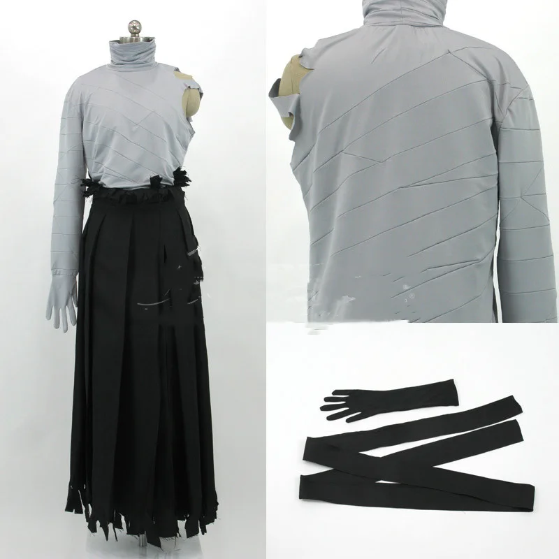 

COSMART Anime Bleach Kurosaki Ichigo Cosplay Costume Getsuga Tenshou Cosplay Halloween Uniform Men Carnival Party Outfits