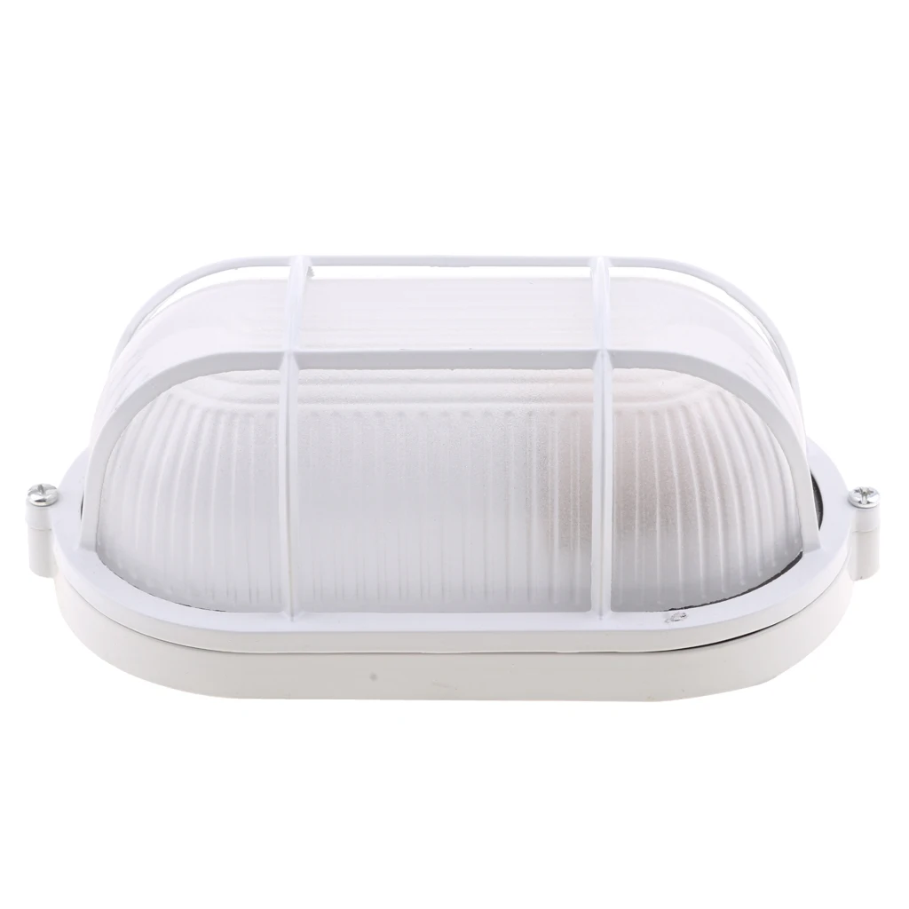 Светильник для сауны с защитой сеток - круглый/овальной формы