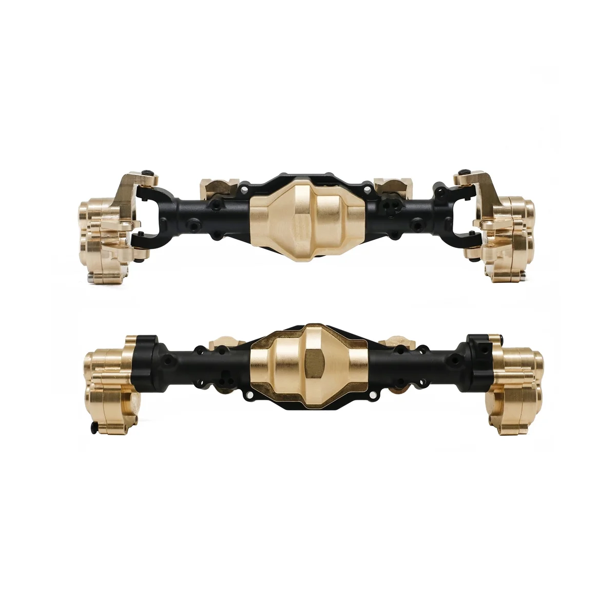 

For YiKong YK4102 YK4103 YK6101 Absima CR3.4 Brass Front and Rear Portal Axle Housing 1/10 RC Crawler Car Upgrade Parts