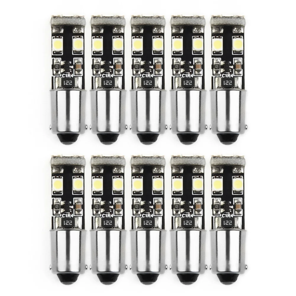 

10xCar Error-free LED Parking Light Bulb For Mercedes-Benz W210 E55 AMG BA9S H6w Brand New Car Accessories High Quality