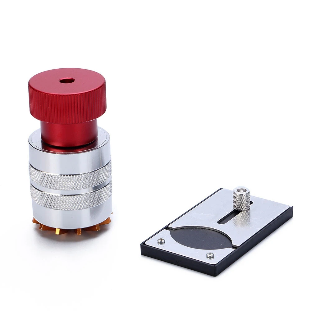 

Watch Repair Tool Crystal Lift Remover Inserter Tools with Crystal Base Set