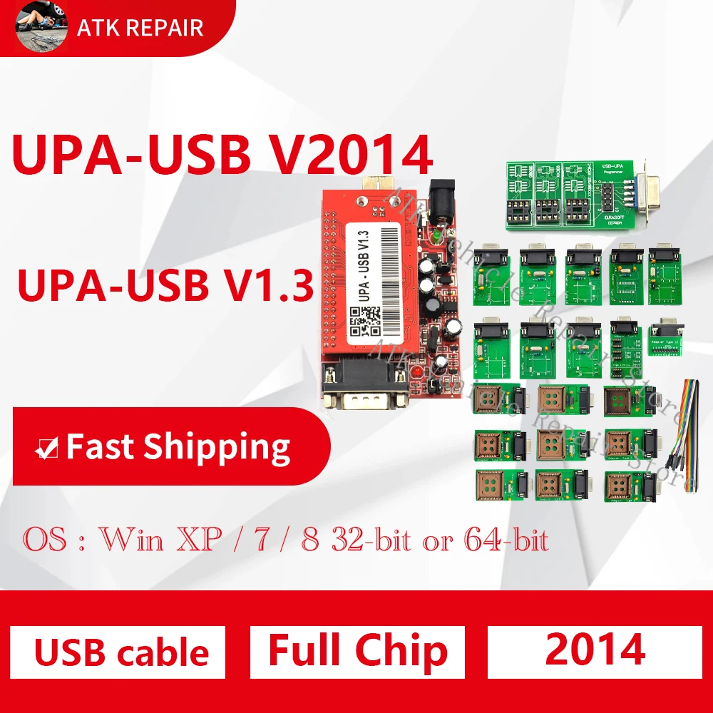 Программист Сварка чипов UPA USB V2014 Программный монтаж Полный - V1.3 Версия Windows