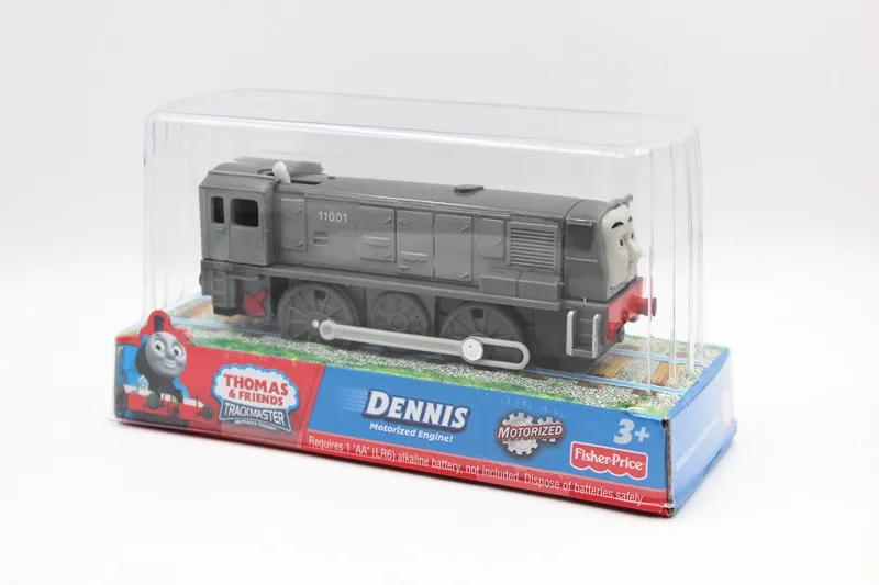 

Thomas Plastic Electric Track Small Locomotive DENNIS Creative Funny Educational Toys Present Children