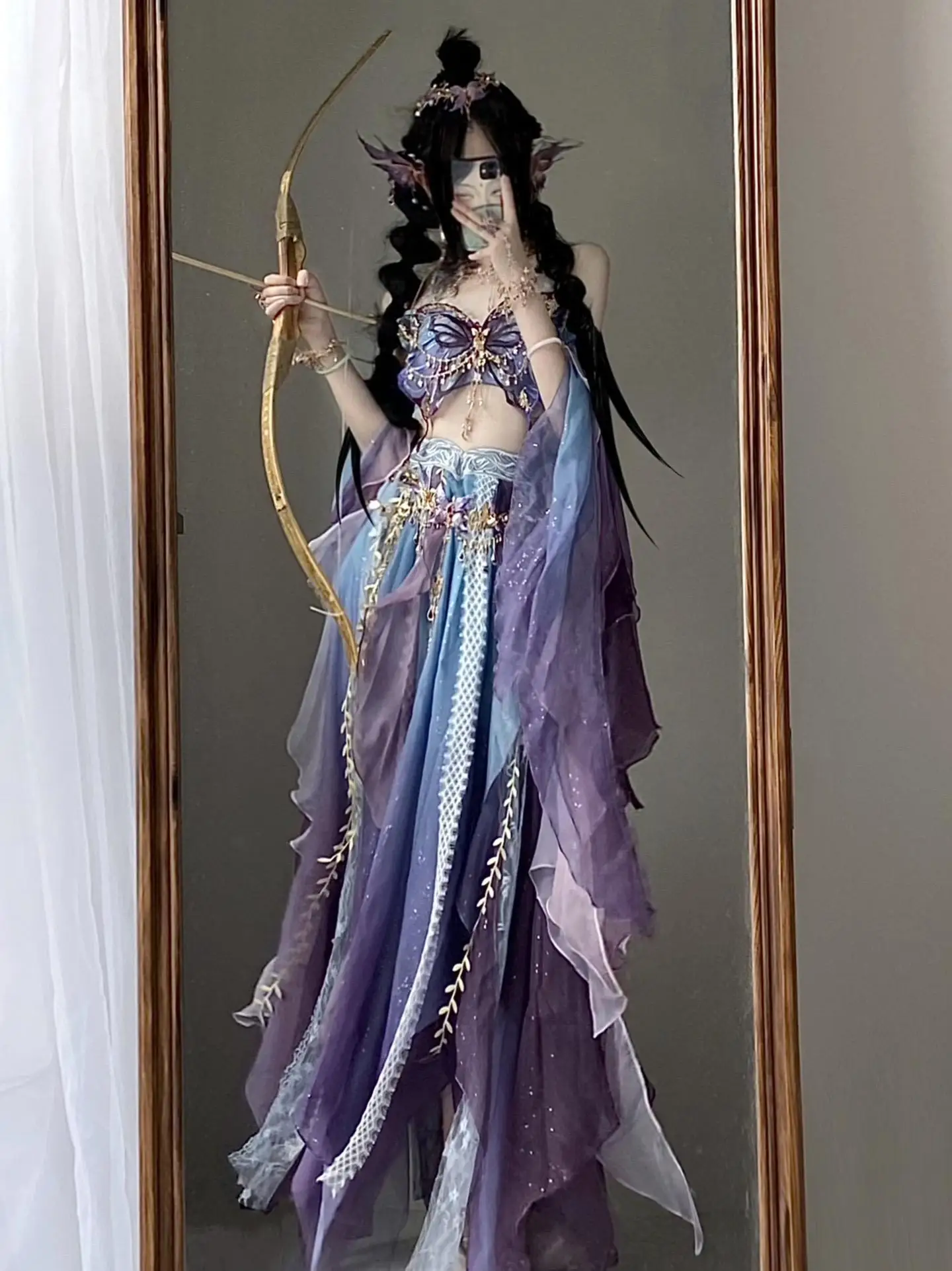 Платье принцессы Dunhuang Feitian экзотический стиль улучшенный элемент Hanfu Han