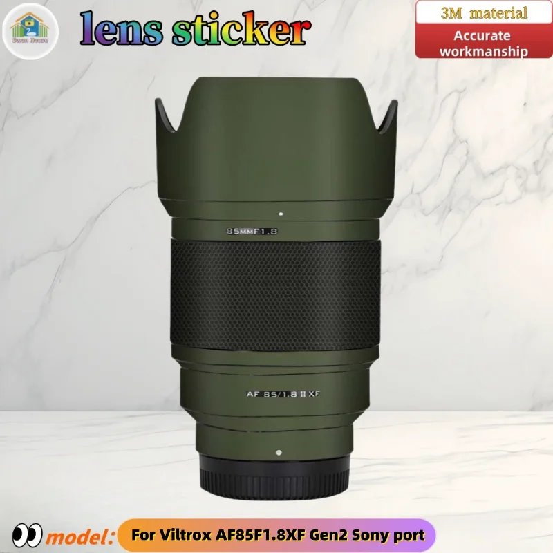 Для Viltrox AF85F1.8XF Gen2 порт Sony наклейка на объектив камеры кожа сделай сам