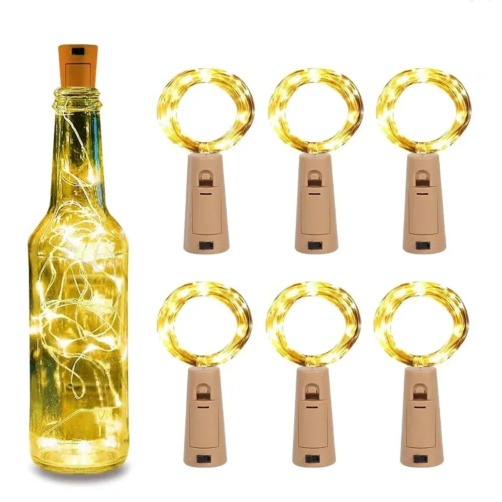 1 шт. 2 метра 20 светодиодов метр 10 светодиодных флаконов сказочные гирлянды