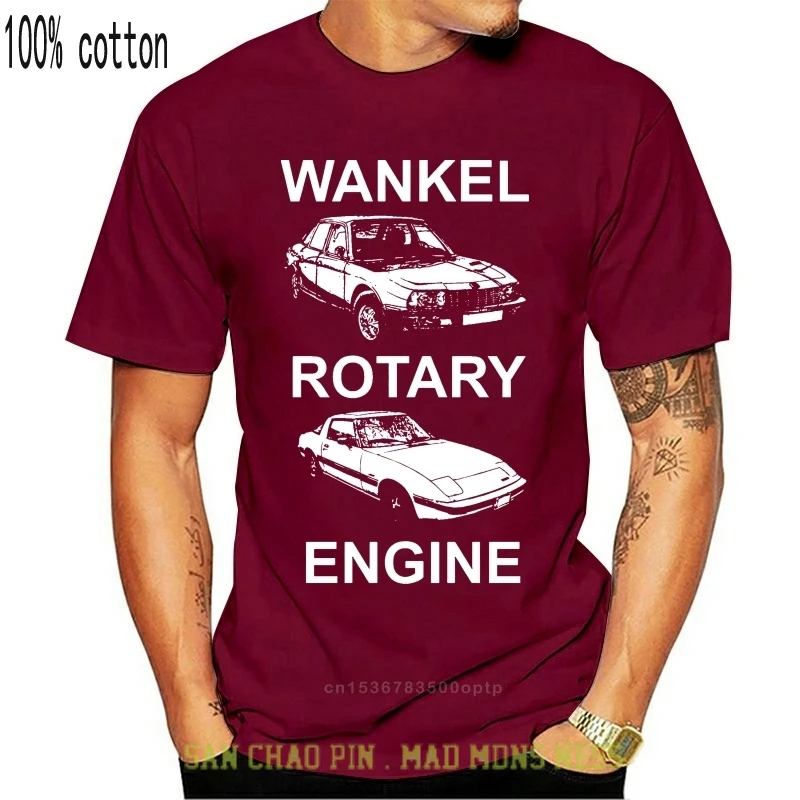 

Wankel, футболка с поворотным двигателем, культовый автомобиль, классический автомобиль Ro80 Rx7 Fab! Забавные мужские летние футболки из 100% хлопка