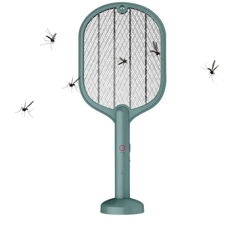 

Мухобойка Zapper 3000 в перезаряжаемая Электрическая мухобойка для насекомых 2 в 1 искусственная фотокаталитическая мухобойка с 3 слоями