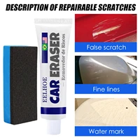 car scratch remover car ceramic coating wax quick coat car paint scratch repair car polish with sponge car wax car care easily