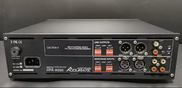 Точный сбалансированный усилитель для наушников HPA-A550