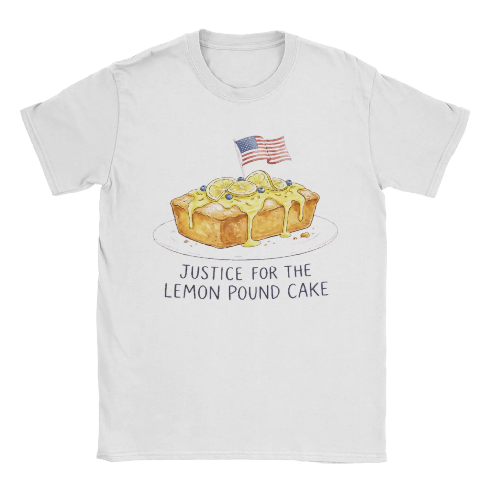 Фото Футболка Afroman Justice for Lemon Pound Cake для мужчин и женщин, идея подарка, футболки из 100% хлопка, одежда №3
