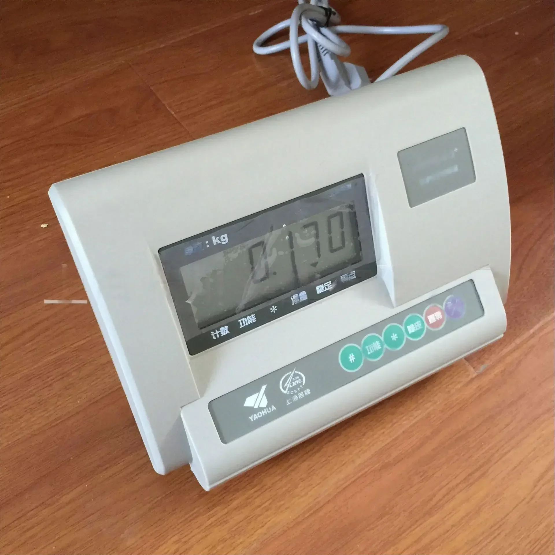 Индикатор взвешивания Yaohua XK3190-A12e Белый прибор для с интерфейсом RS232