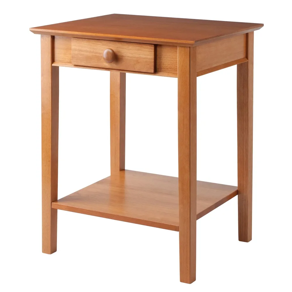 

Wood Studio Home Office Printer Stand, Table, Honey Finish