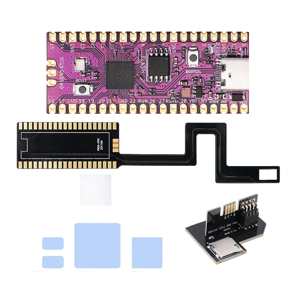 Гибкий кабель Picoboot для платы Gamecube/Raspberry Pi Pico с адаптером SD2SP2 Pro игровых