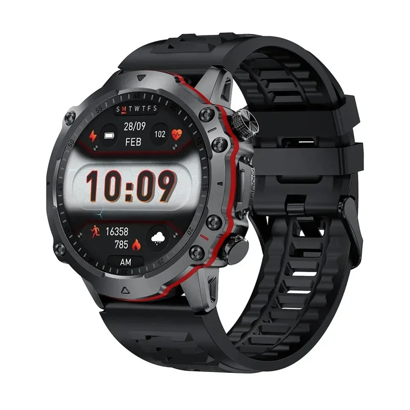 

FW09 Smart Watch 1.43inch Amoled Large Screen BT Calling Blood Pressure Heart Rate Men Outdoor Sport Fitness Tracker Smartwatch