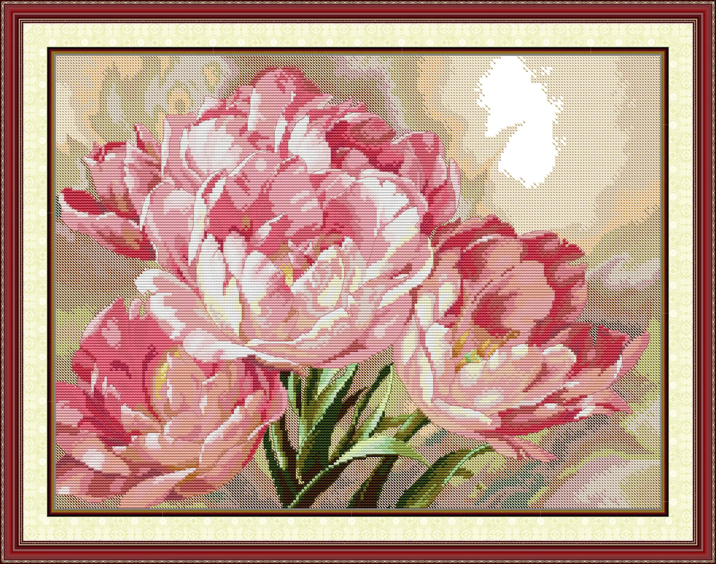 Набор для вышивки крестом Joy Sunday с предварительной печатью легкий узор набор из