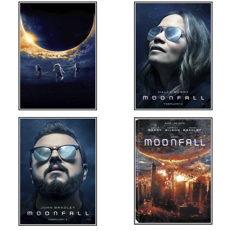 

Плакат Moonfall, белая медная бумага, HD печать, украшение для дома, плакат, наклейка на стену