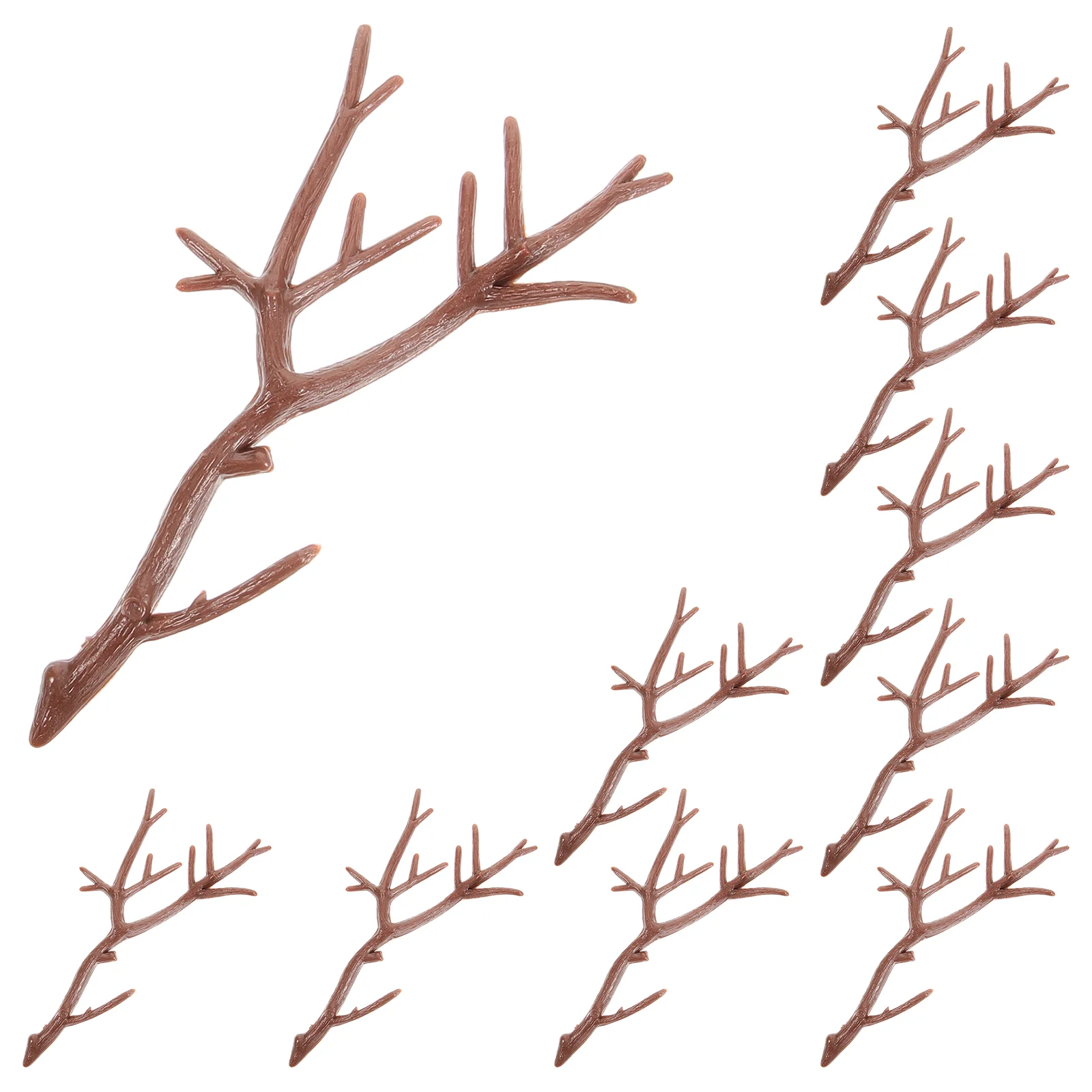 10 шт. искусственные ветки деревьев с рогами для рукоделия растений декор