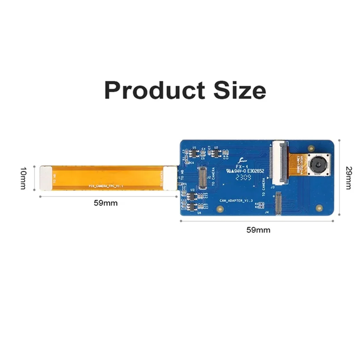 Модуль камеры 13MP 13850 веб-камера длина 3000 мм 1300 Вт Пиксельная камера RK3358/3358S для