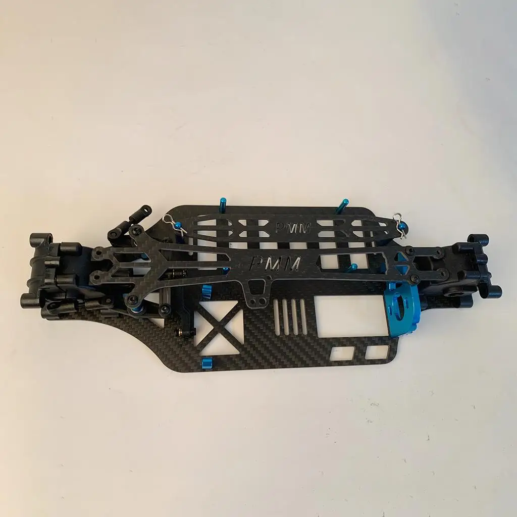 

1:10 Scale Carbon Fiber RC Car Body Frame Chassis Kit for TT01 TT01E