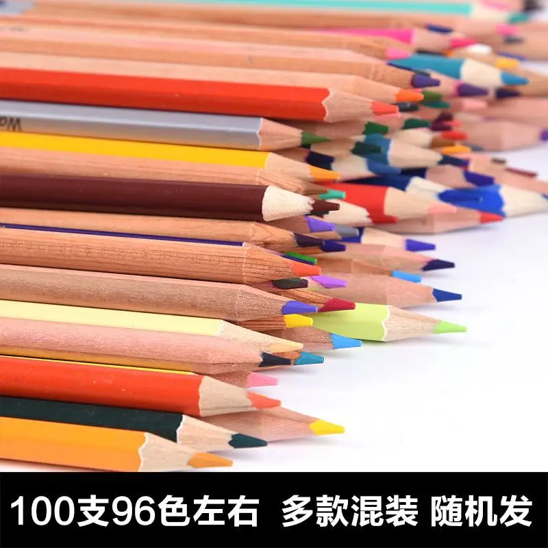 

Colored Lead Wholesale 100 Oily Mostly Water-Soluble Mixed In 96 Non-Repetitive Colored Pen Art Painting Graffiti Colored Pen.