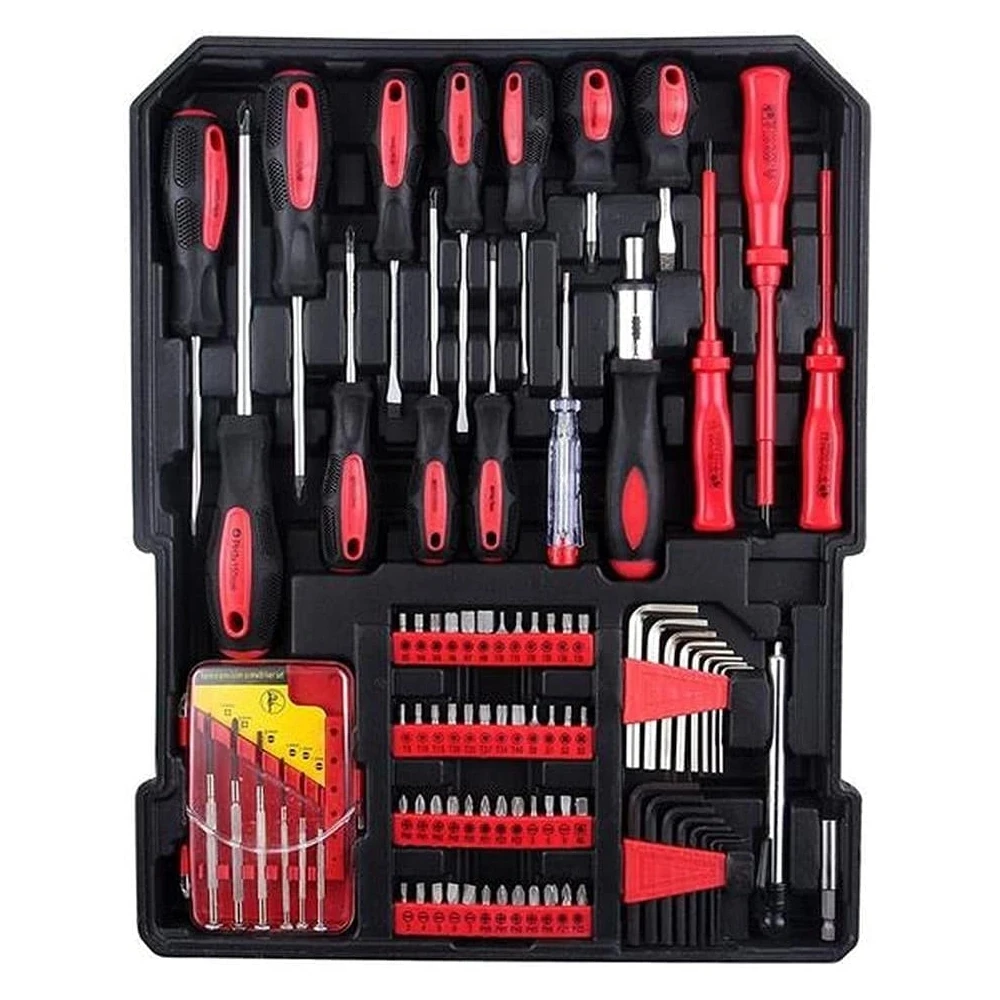 New low price Trolley Case Tool Set Silver Tool Kit for Men Women Home Household Repair Complete Home Tool Kit for DIY