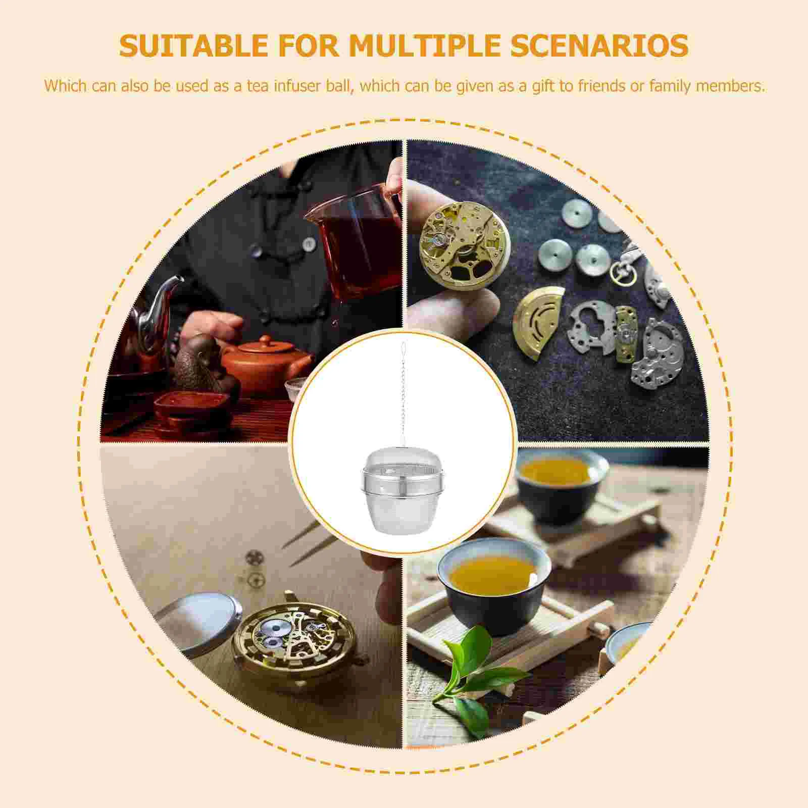 2 шт. шарики для заварки чая приправы сетчатая многофункциональная корзина