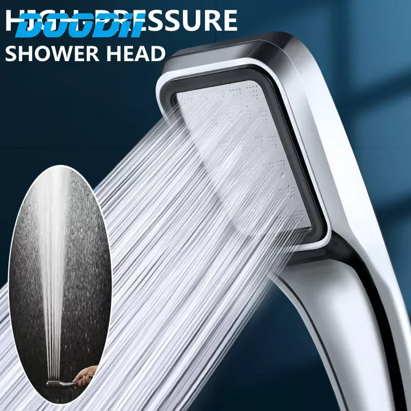 

High Quality 300 Holes High Pressure Handheld Shower Head Water-saving Filter Nozzle High-pressure Water-saving Bathroom Shower