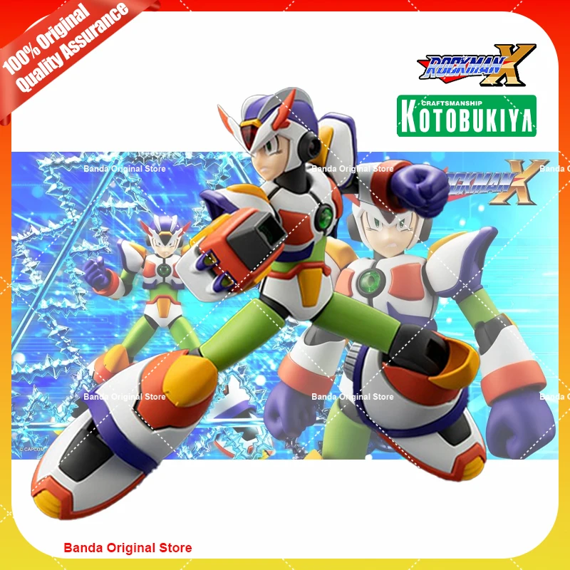 100% оригинал Kotobukiya Mega Man X3 KP654 Max Armor Triad Thunder Ver коллекция аниме фигурки модель