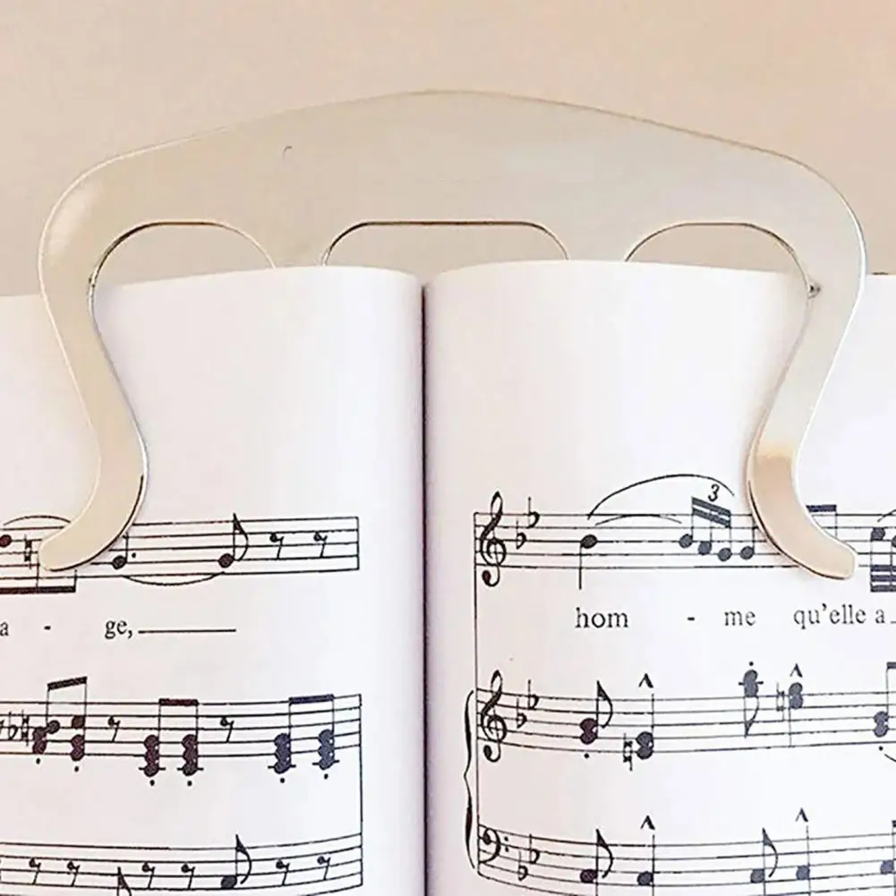 

Профессиональный зажим для музыкальной бумаги, зажим для музыкальной книги, полированный износостойкий зажим для пианино, сменный зажим дл...