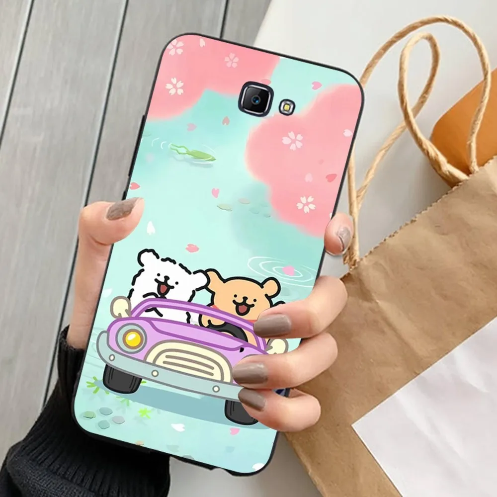 Cute Dog Friend Phone Case For Samsung J 7 Plus 7core J7 Neo J6 Prime J4 J5 Mobile Cover